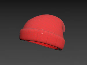 Prop002 Beanie Hat 3D Model