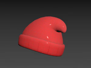 Prop002 Beanie Hat 3D Model