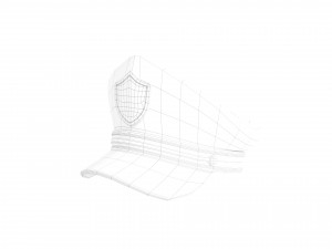 Prop004 Police Hat Model 3D