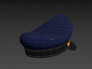 Prop004 Police Hat Model 3D