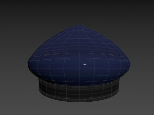 Prop004 Police Hat Model 3D