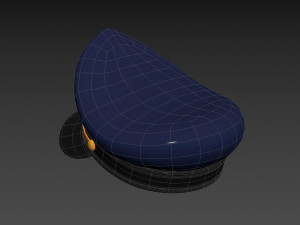 Prop004 Police Hat Model 3D