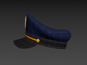 Prop004 Police Hat Model 3D