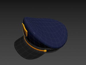 Prop004 Police Hat Model 3D