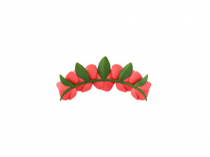 Prop005 Flower Crown Modèle 3D