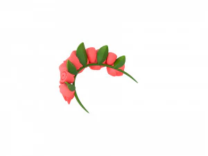 Prop005 Flower Crown 3D Model
