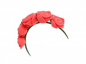 Prop005 Flower Crown Modèle 3D