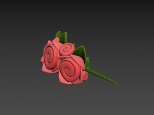 Prop005 Flower Crown 3D Model