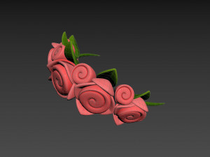 Prop005 Flower Crown Modèle 3D