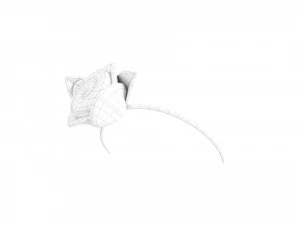 Prop006 Flower Headband 3D Model