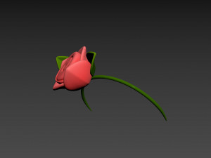 Prop006 Flower Headband 3D Модель