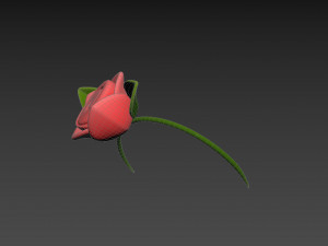 Prop006 Flower Headband 3D Модель