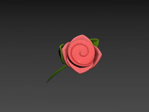 Prop006 Flower Headband 3D Model