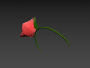 Prop006 Flower Headband 3D Модель