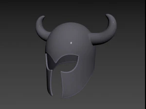Prop010 Warrior Helmet 3D Model