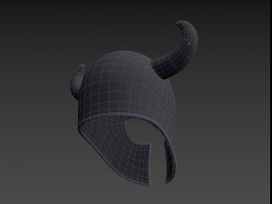 Prop010 Warrior Helmet 3D Model