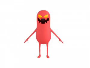 Character098 Monster 3D Model