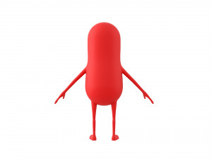 Character098 Monster Modelo 3D