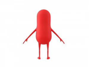 Character098 Monster 3D Model