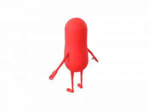 Character098 Monster 3D Model