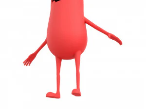 Character098 Monster 3D Model