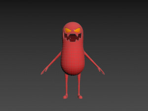Character098 Monster Modelo 3D