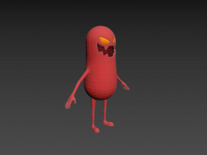Character098 Monster Modelo 3D