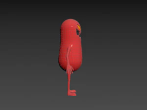 Character098 Monster 3D Model