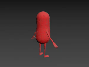 Character098 Monster 3D Model