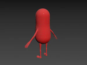 Character098 Monster 3D Model