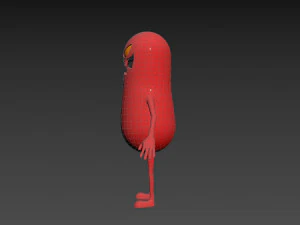 Character098 Monster 3D Model