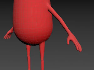 Character098 Monster 3D Model