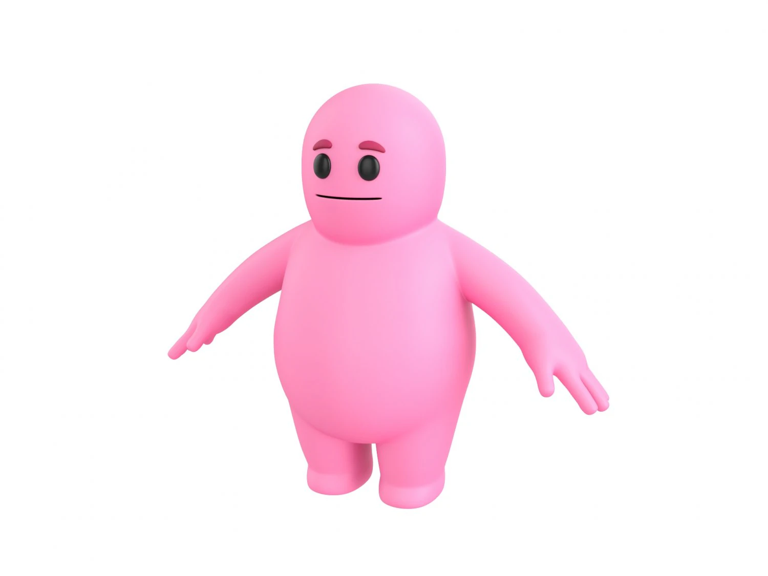Character099 Monster 3D Model .c4d .max .obj .3ds .fbx .stl .blend