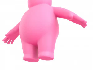 Character099 Monster 3D Model
