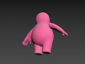 Character099 Monster 3D मॉडल