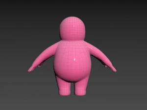 Character099 Monster 3D Model