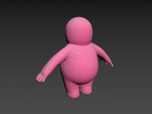 Character099 Monster 3D Model
