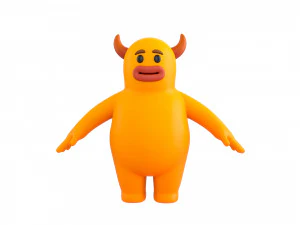 Character100 Monster 3D Model