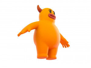 Character100 Monster Modèle 3D
