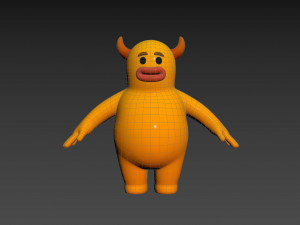 Character100 Monster Modèle 3D