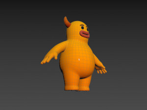 Character100 Monster Modèle 3D