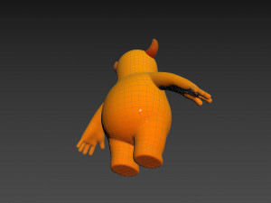 Character100 Monster Modèle 3D