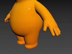 Character100 Monster 3D Model