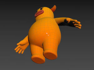 Character100 Monster 3D Model