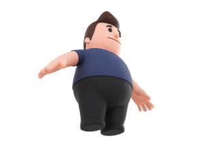 Character101 Man 3D 模型
