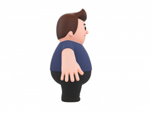 Character101 Man 3D 模型