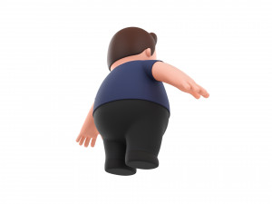Character101 Man 3D 模型