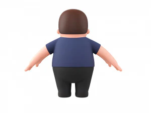 Character101 Man 3D Model