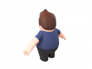 Character101 Man 3D 模型
