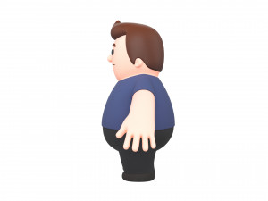 Character101 Man 3D 模型